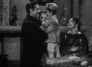 Dilip, the apple of Javed's and Bano's eye