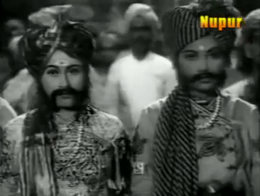 ...and turns up, disguised, in court