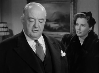 Elizabeth tries to talk Mr Yardley out of his plan