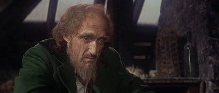 Ron Moody as Fagin in Oliver!