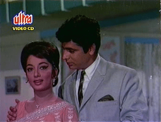 Sadhna with Sanjay Khan in Intequam