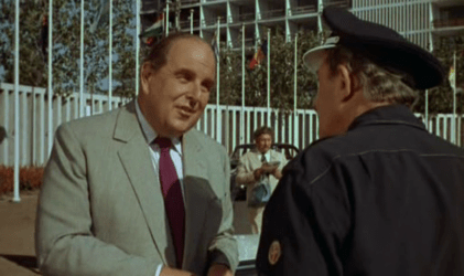 Mr 'Plimpton' is given some odd news