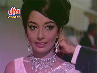 Rita and a diamond necklace