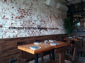 Philosophy on a wall.