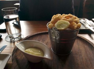 Calamari fritti at The Hungry Monkey.