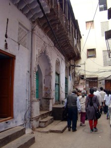 Walking through Ahaata Kaale Sahib, where Ghalib stayed for sometime during the 1840s.