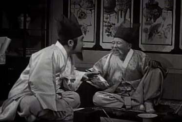 ... and, with little success, with his father