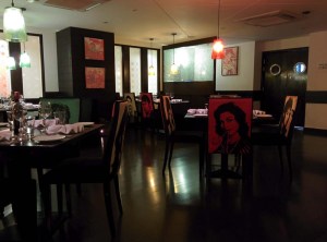 Inside Kebab Theater.