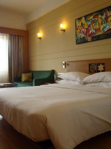 Our room at Lemon Tree Premier.