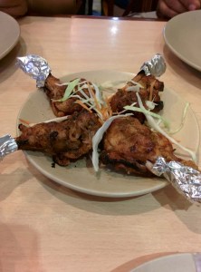 Tangdi kabab at Al Quresh.