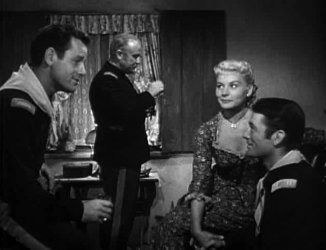 Bill, Cathy and Lance hob-nob a bit