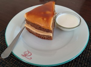 Good flavours, but a little too sweet, and far too rich. 