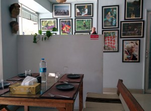Inside Rosang Cafe. 