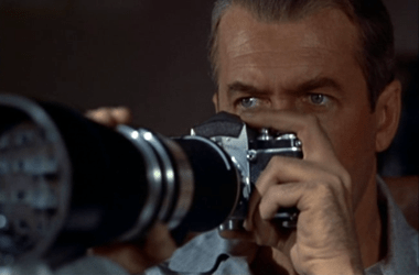 James Stewart as LB Jefferies 'Jeff' in Rear Window