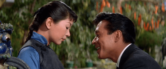 James Shigeta and Miyoshi Umeki in Flower Drum Song