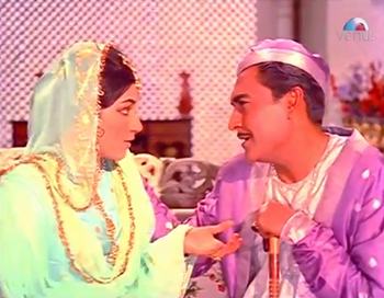Suraiya with her brother Sikandar Mirza