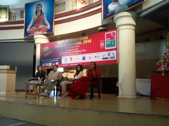 At the panel discussion on The Female Lead.