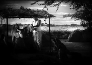 Hori and Dhaniya at home one evening