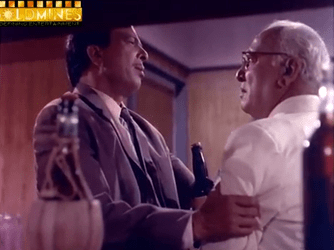 Mr Sinha tries to stop his friend's drinking
