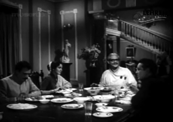 Rai Sahib with his guests