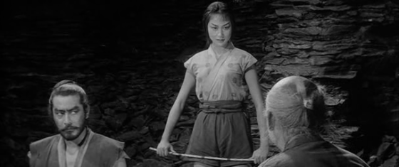 Princess Yuki with her advisors and helpers.