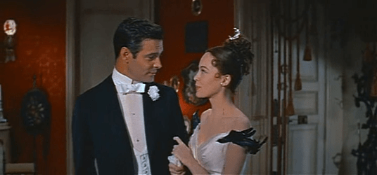 Louis Jourdan and Leslie Caron in Gigi
