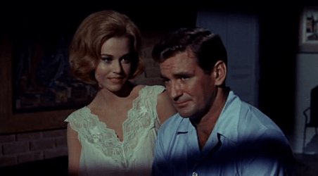 Rod Taylor with Jane Fonda in Sunday in New York