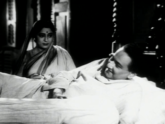 Bishwambar Roy and his wife