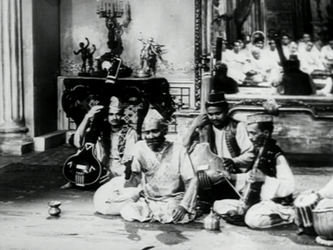 A performance in the jalsaghar