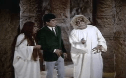 Nadeem is caught by being spooked