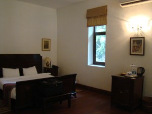 A view of our room at the Glasshouse.