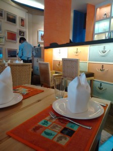 Inside Peninsular Kitchen.