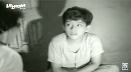 Kishan with his mother