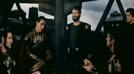 Cleander plots to murder Caesar