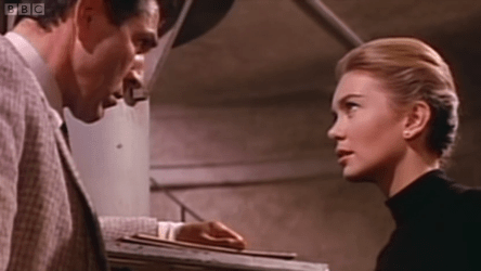 Tom and Karen hear an announcement