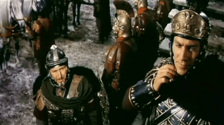 Commodus with his commander, the gladiator