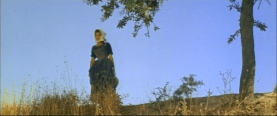 Isabella watches as Roddrigo rides away