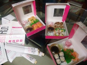 Sushi from Sushi Haus.