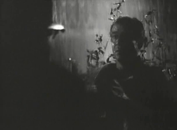 A blind beggar and a mysterious stranger, on a stormy night