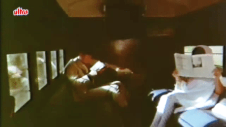 In the train to Darjeeling