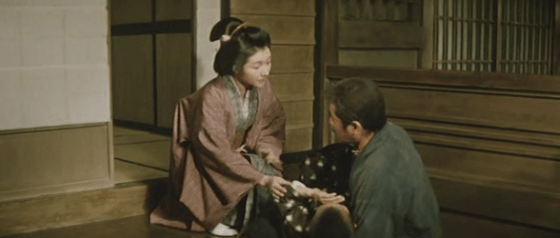 Mrs Yoshioko asks Matsu for help