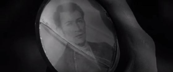 Miss Giddens finds a cracked portrait of a strange man