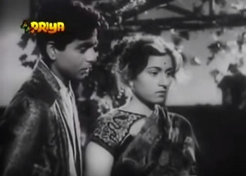 Dilip Kumar and Madhubala in Sangdil