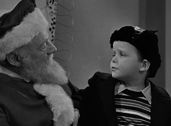 A little boy tells Santa what he wants for Christmas...
