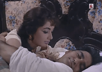 Sadhana and Sunil Dutt in Waqt
