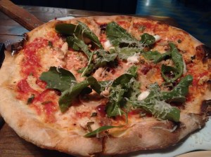 The chicken pizzaiola: fresh and lovely!