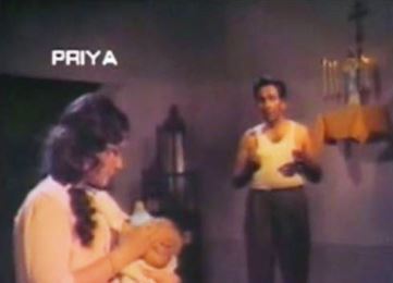 Meena calms D'Souza's baby