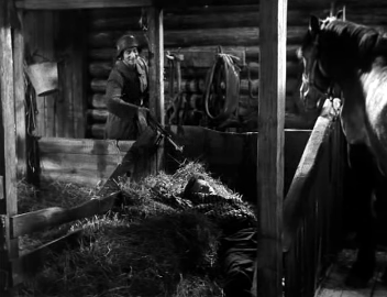 The German soldier is fooled