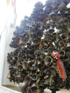 Bells at the Jhoola Devi Tenple.