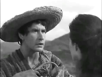 Macario's wife gives him the stolen turkey